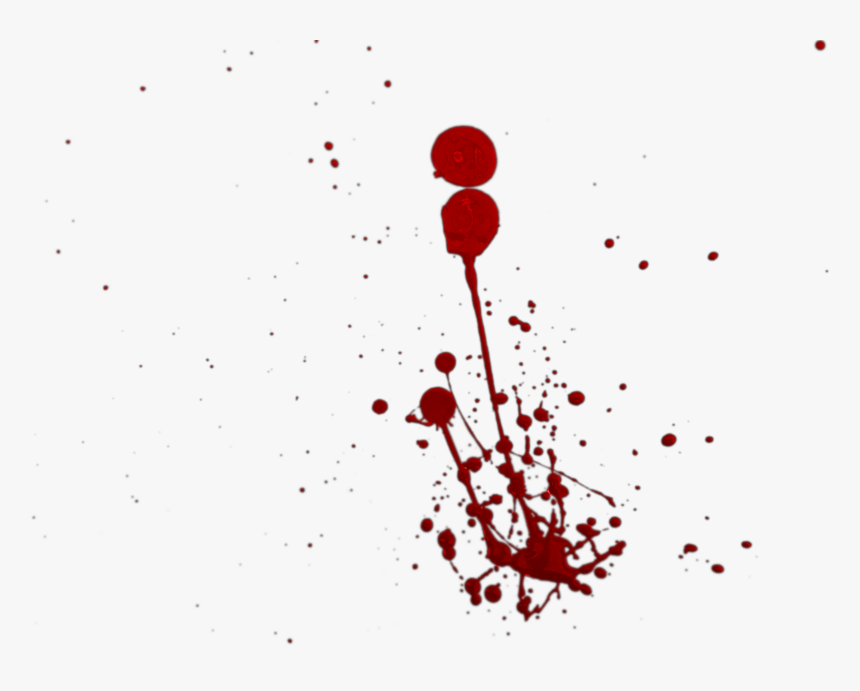 Blood Splatter Png - Illustration, Transparent Png
