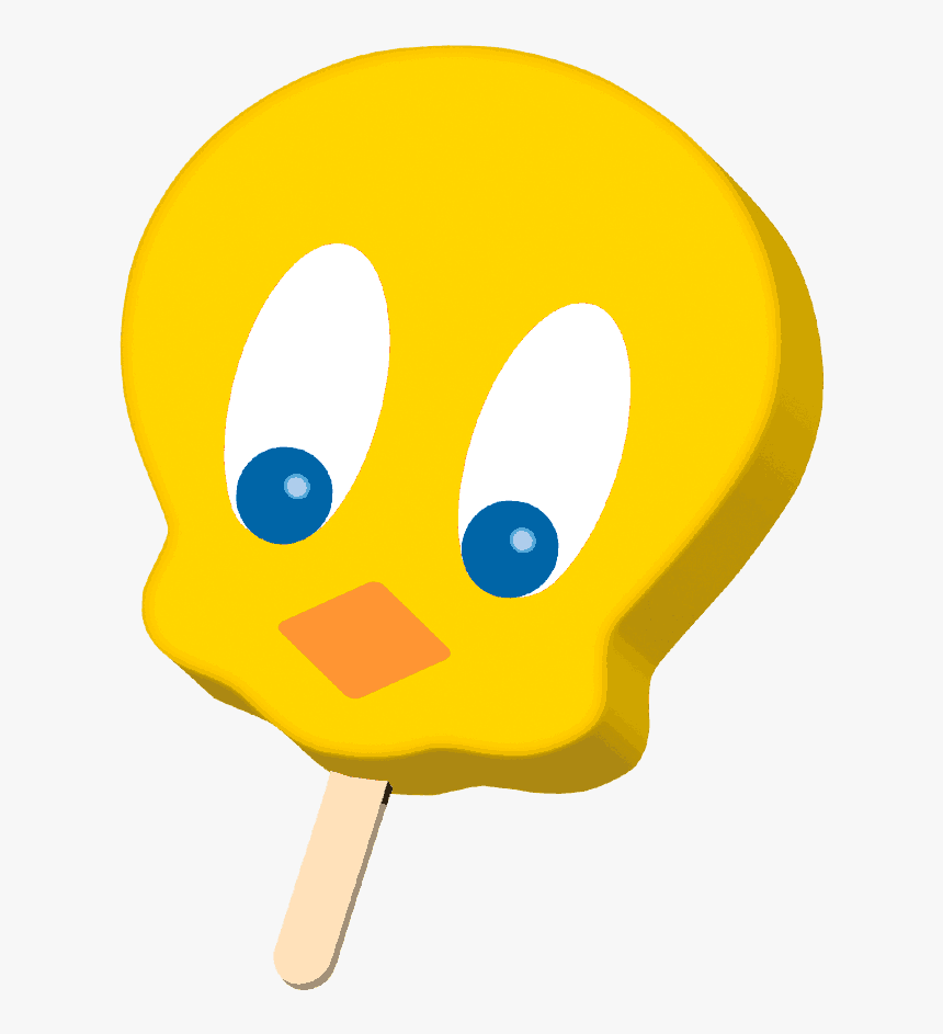 Transparent Tweety Png - Tweety Bird Ice Cream Clipart, Png Download