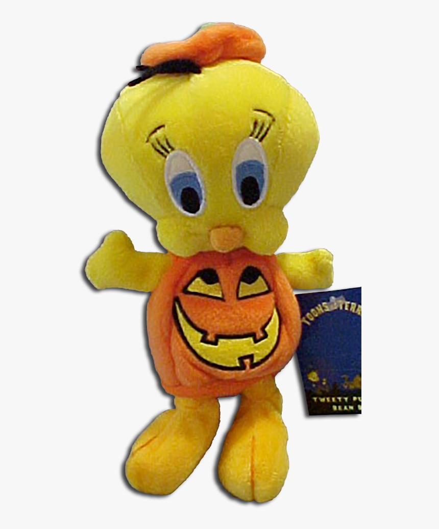 Warner Brothers Studio Plush Halloween Tweety In Pumpkin - Halloween Snoopy Plush Png, Transparent Png