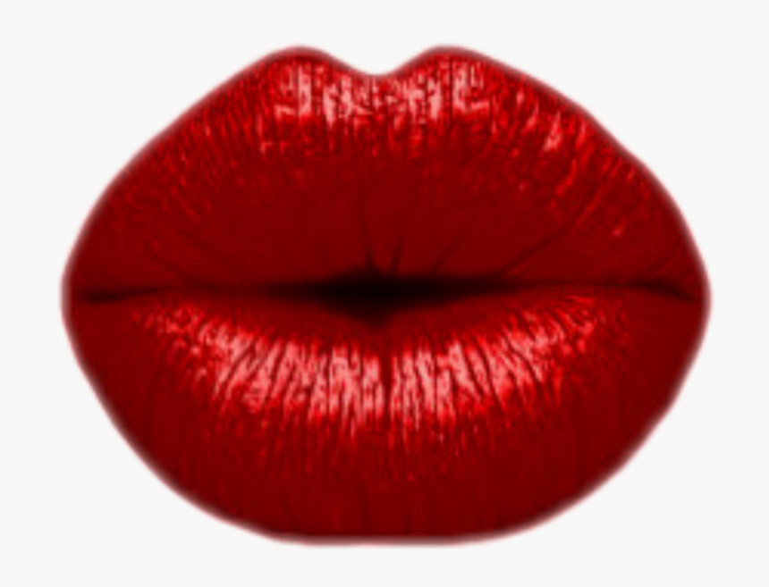 #boca #beijo - Transparent Red Lips, HD Png Download