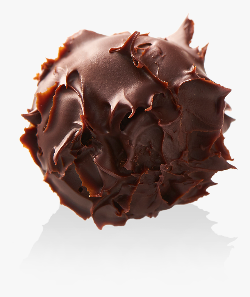 Chocolat Noir Farci De Crème De Chocolat - Chocolate, HD Png Download