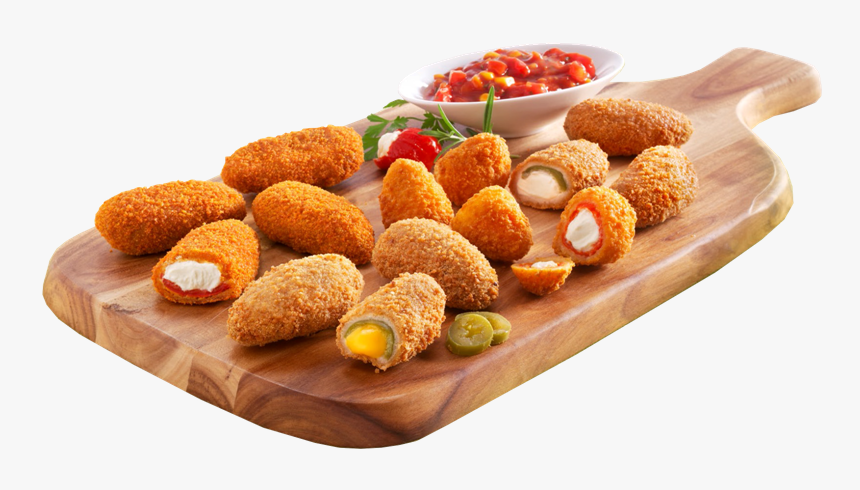 Jalapenos Png -cheese & Jalapeno Party Pack - Croquette, Transparent Png