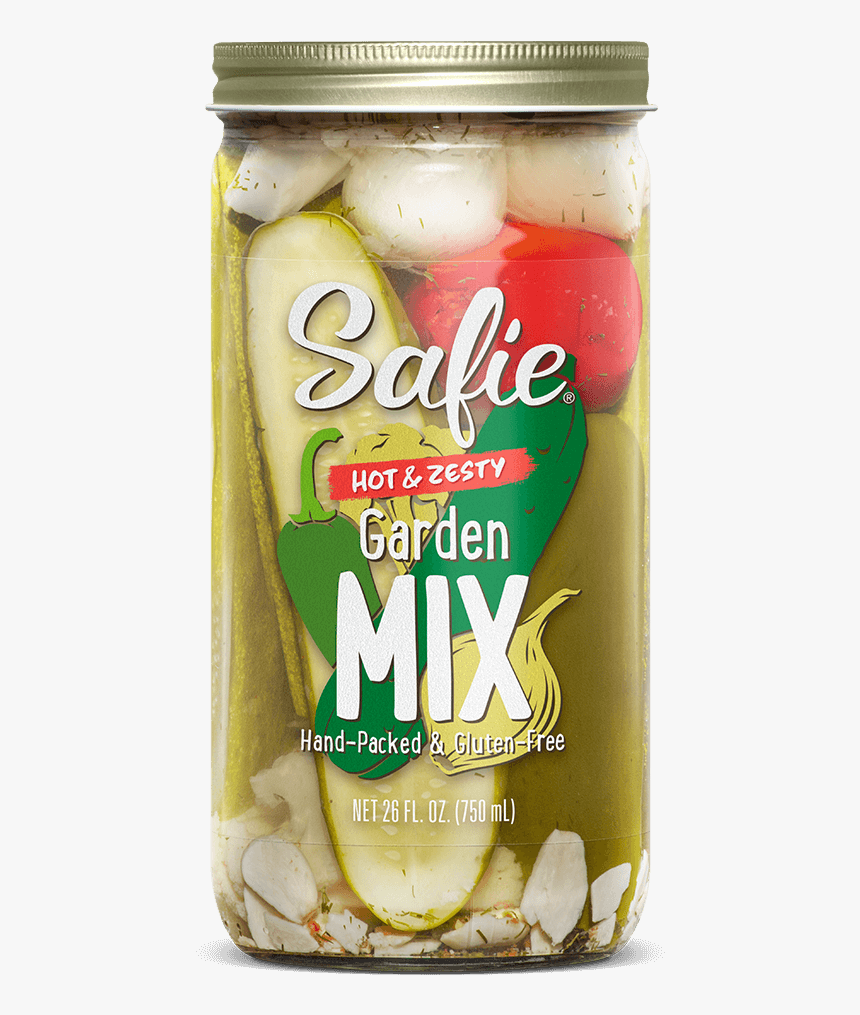 Safie Hot & Zesty Garden Mix 26 Fl Oz - Zesty Garden Medley Safie, HD Png Download