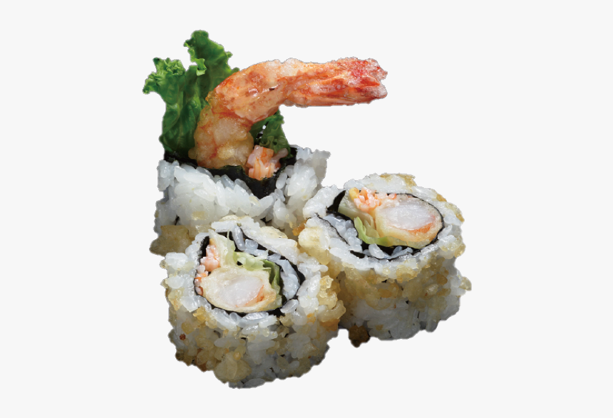 Shrimp Tempura Roll - Shrimp Tempura Sushi Png, Transparent Png