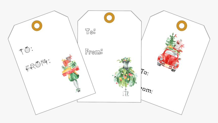 Free Printable Christmas Gift Tags Available For Download - Free Printable Christmas Gift Bags, HD Png Download