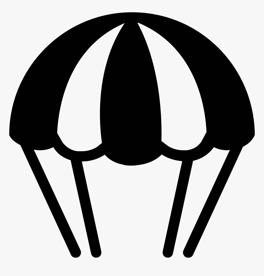 Icon Free Download Png - Parachutes Vector, Transparent Png