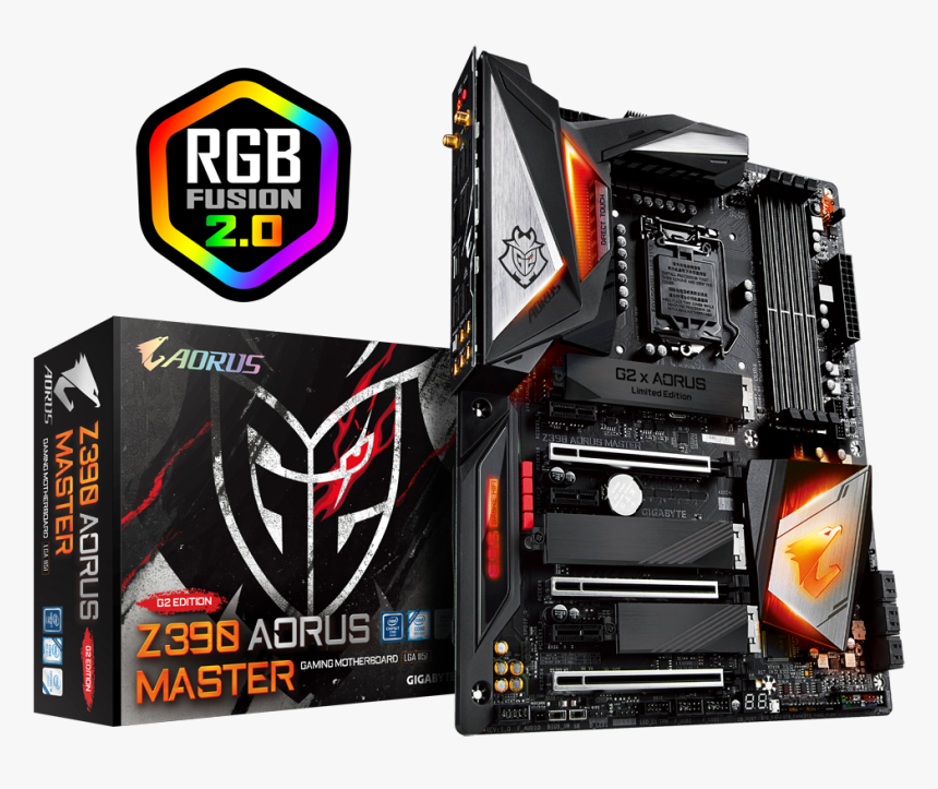 Gigabyte Aorus Master Z390 G2 Edition, HD Png Download