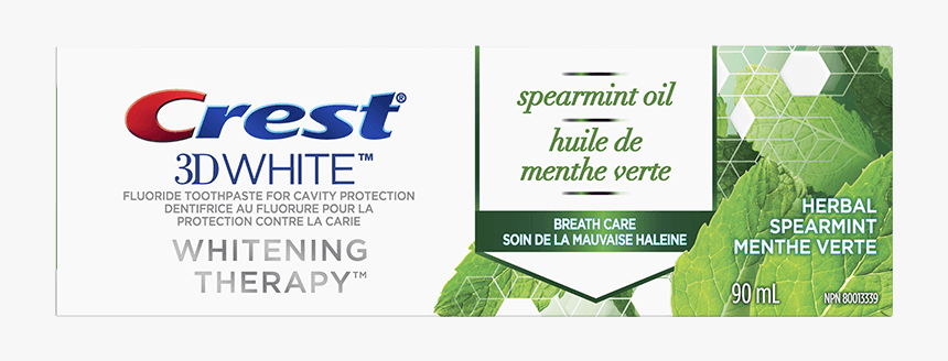 Crest 3d White Whitening Therapy Toothpaste Coconut - Crest Toothpaste, HD Png Download