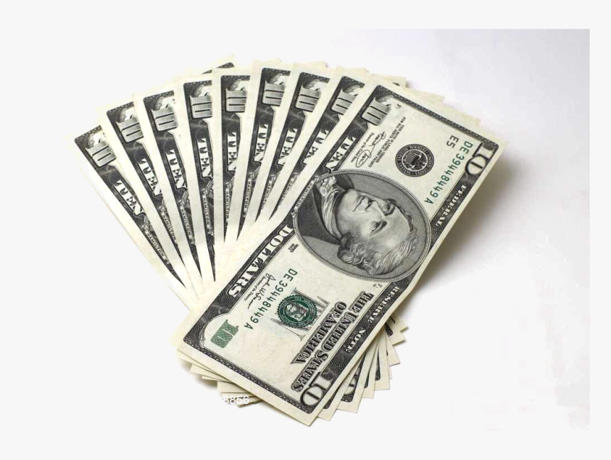 Transparent Wad Of Money Png - Transparent Background Cash Png, Png Download