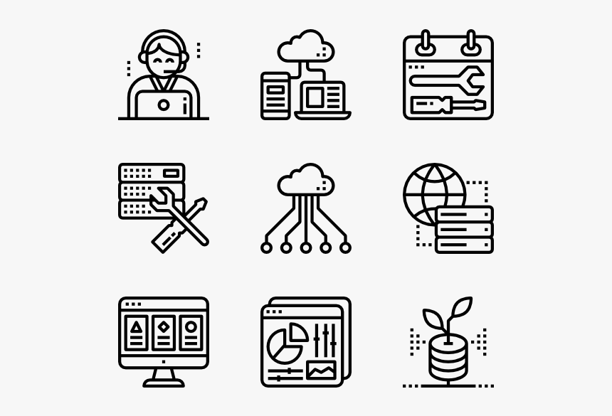 Real Estate Icons Png, Transparent Png