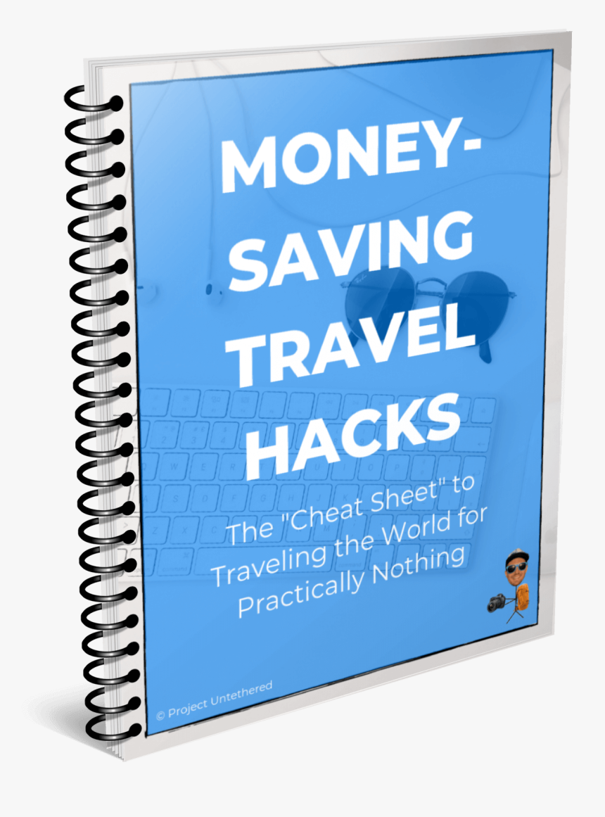 Money-saving Travel Hacks Ebook Cover - Majorelle Blue, HD Png Download