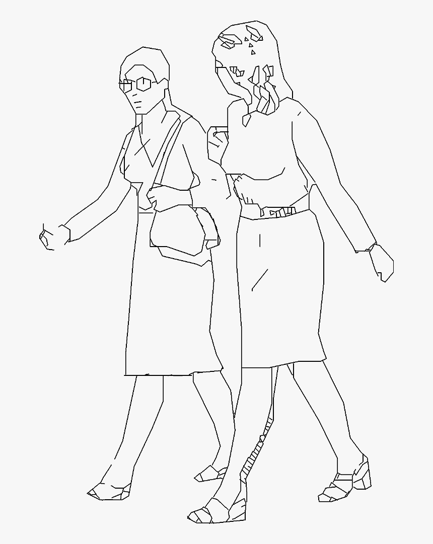 Persons 6393d View 
 Class Mw 100 Mh 100 Pol Align - Line Art, HD Png Download