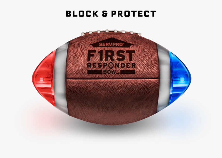 Frb Masterwithshadow 082018 - First Responders Football, HD Png Download