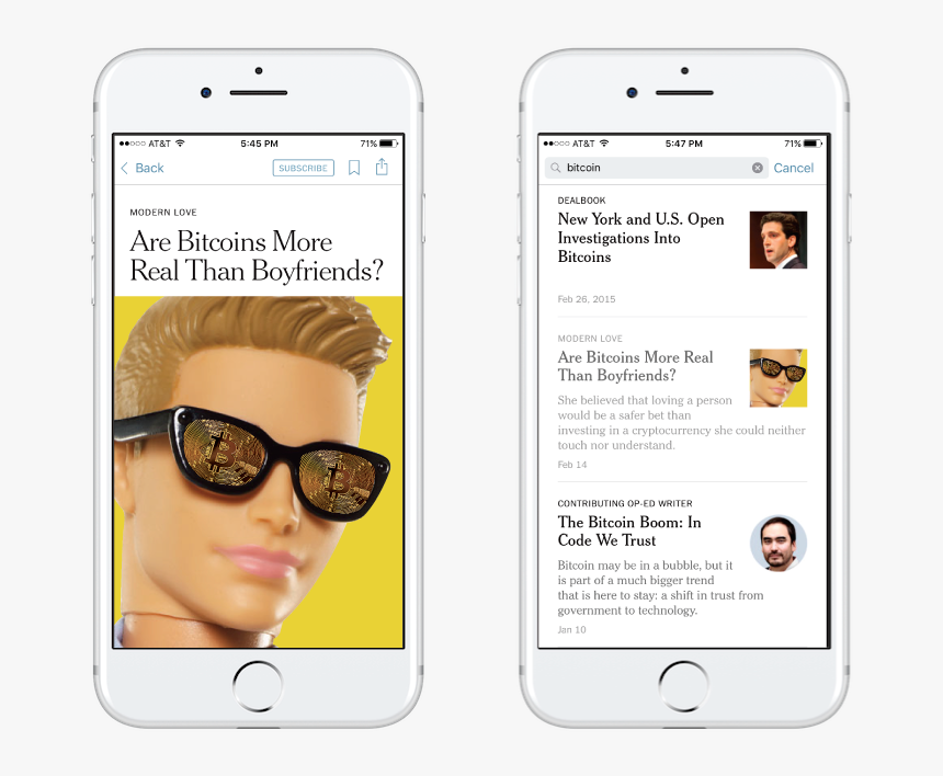 Nyt-mockup - Iphone, HD Png Download