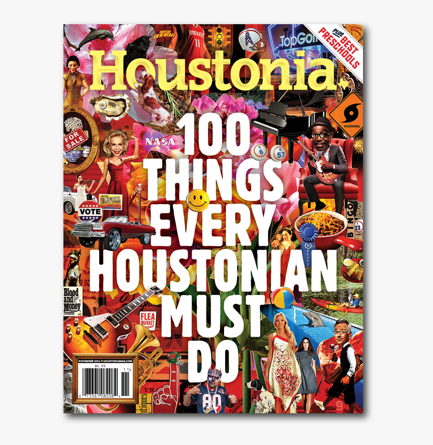 Houstonia Magazine Covers - Houstonia Magazine, HD Png Download
