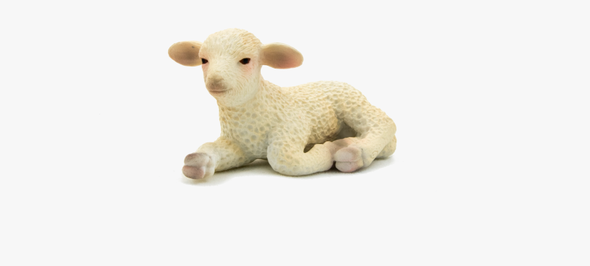 Lamb Lying Down Png , Png Download - Toy Sheep Transparent Background, Png Download