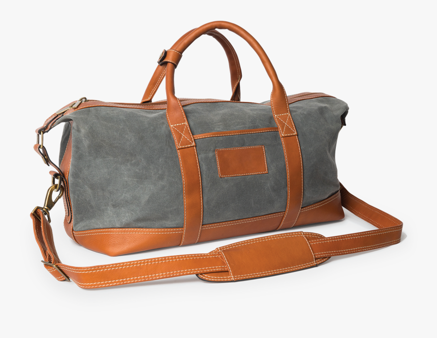 Waxed Canvas Duffel Bag - Tote Bag, HD Png Download