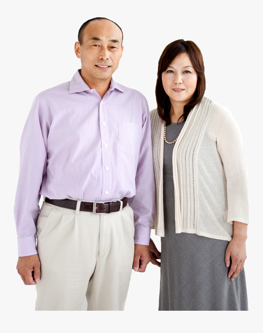 Eligible Exempt And Union-represented Employees Have - Old Asian Couple Png, Transparent Png