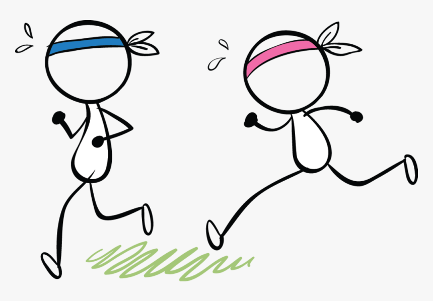 Athletes - Race Png, Transparent Png