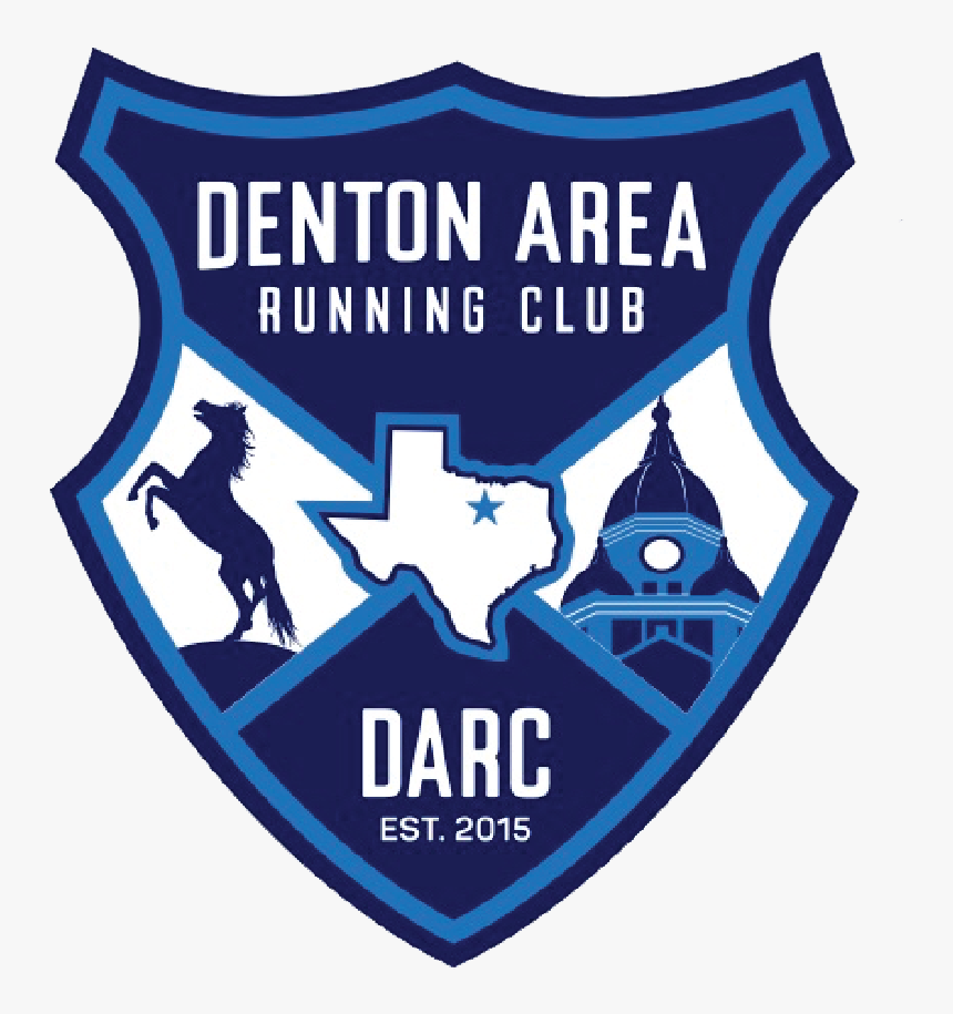 Darc Logo Shield - Denton Area Running Club, HD Png Download