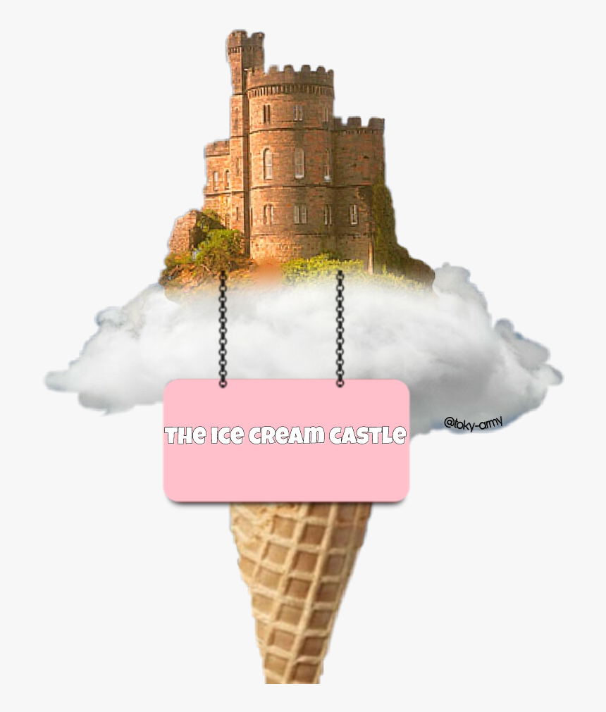 Transparent Ice Castle Png - Ice Cream Cone, Png Download