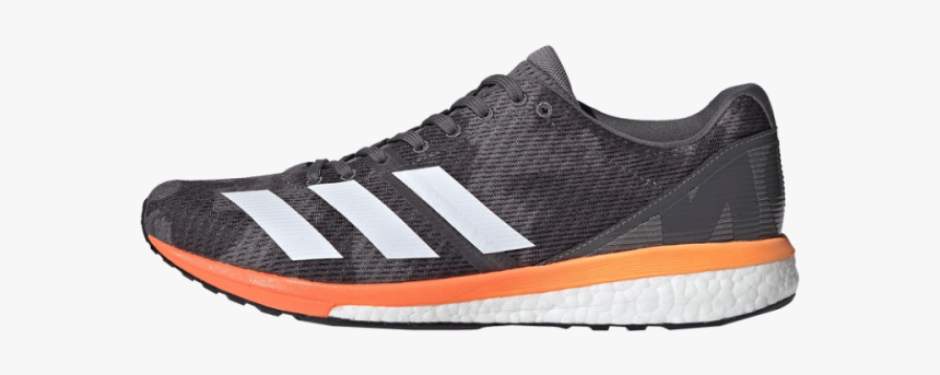 Adidas Adizero Boston 8 Grey Track Road Men S Running - Shoe, HD Png Download