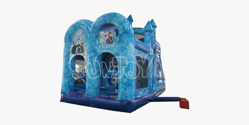 Ice Princess Jumping Castle Combo - Inflatable, HD Png Download