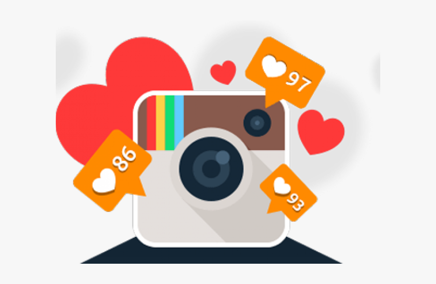 Instagramm Clipart Boomerang - Likes In Instagram, HD Png Download