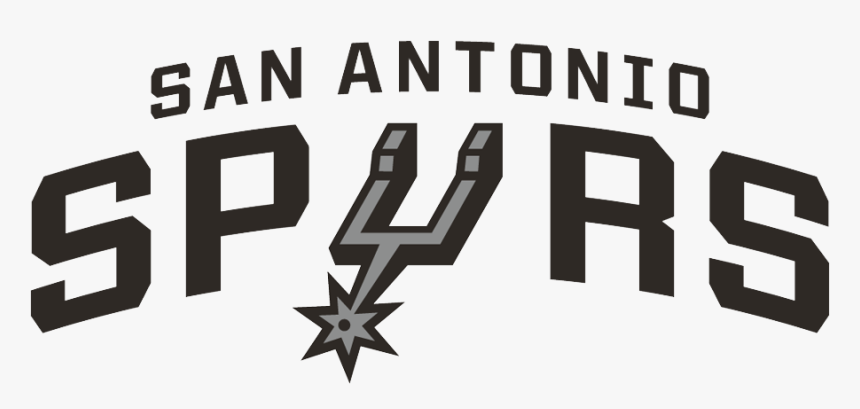San Antonio Spurs Wordmark Logo 2017-current - San Antonio Spurs, HD Png Download