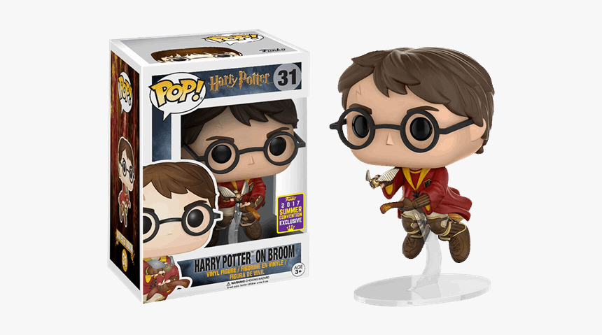 Harry Potter On Broom Funko Pop, HD Png Download