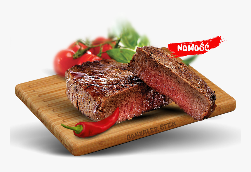 Transparent Background Steak Png , Png Download - Cooked Meat Png, Png Download