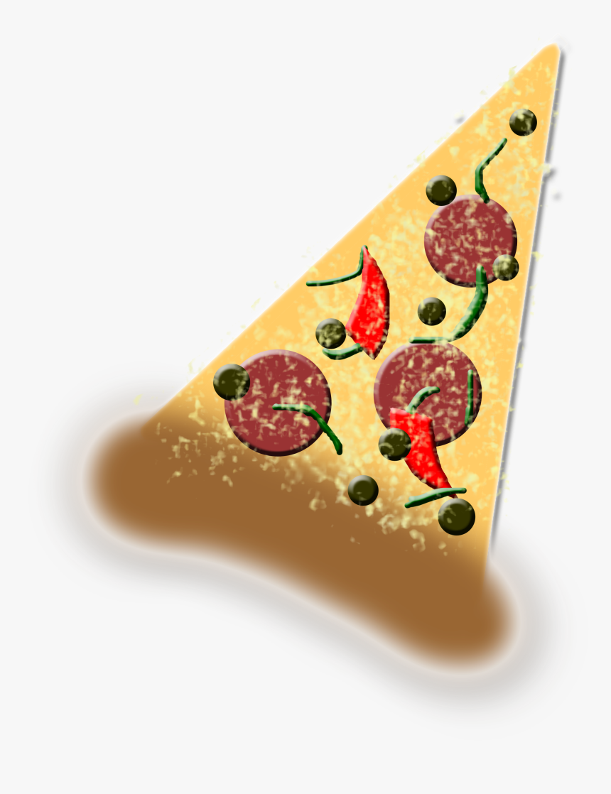 Enjoy Pizza Slice - Fast Food, HD Png Download