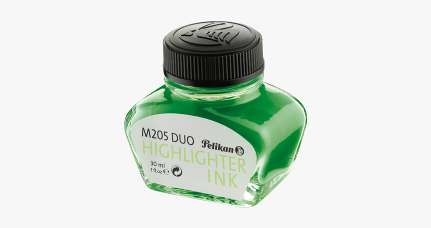 Green Ink Bottle, HD Png Download