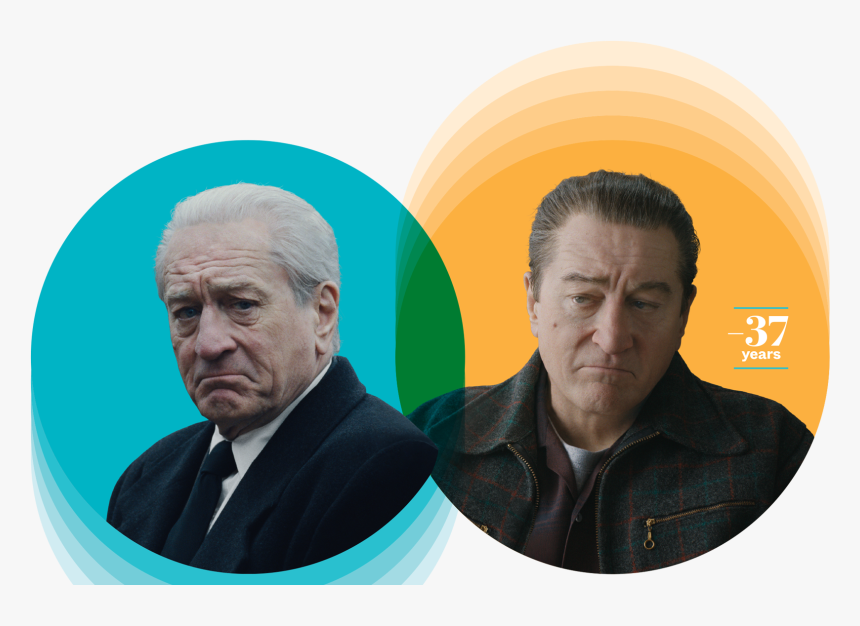 Robert De Niro - De Aging Irishman, HD Png Download