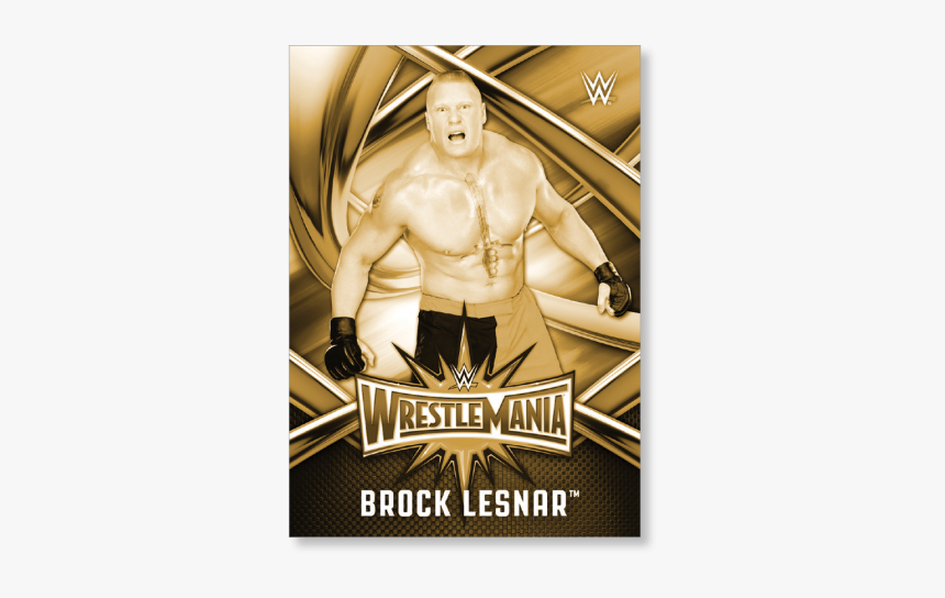 Brock Lesnar 2017 Wwe Road To Wrestlemania Wrestlemania - Sin 2017 Wwe Road To Wrestlemania Poster Topps Com, HD Png Download