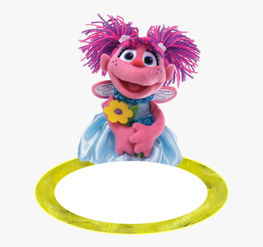 Toppers Or Sesame Street In Pistachio Green Free Printable - Sesame Street Abby Plush, HD Png Download