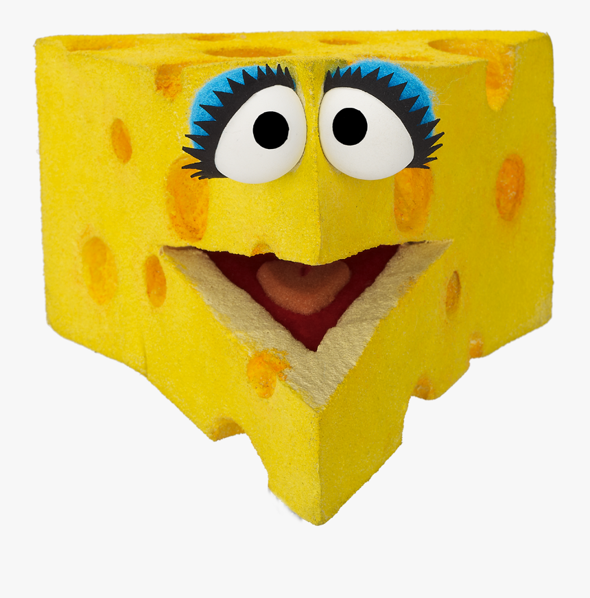 Cheese Puppet Sesame Street Clipart , Png Download - Sesame Street Cheese, Transparent Png