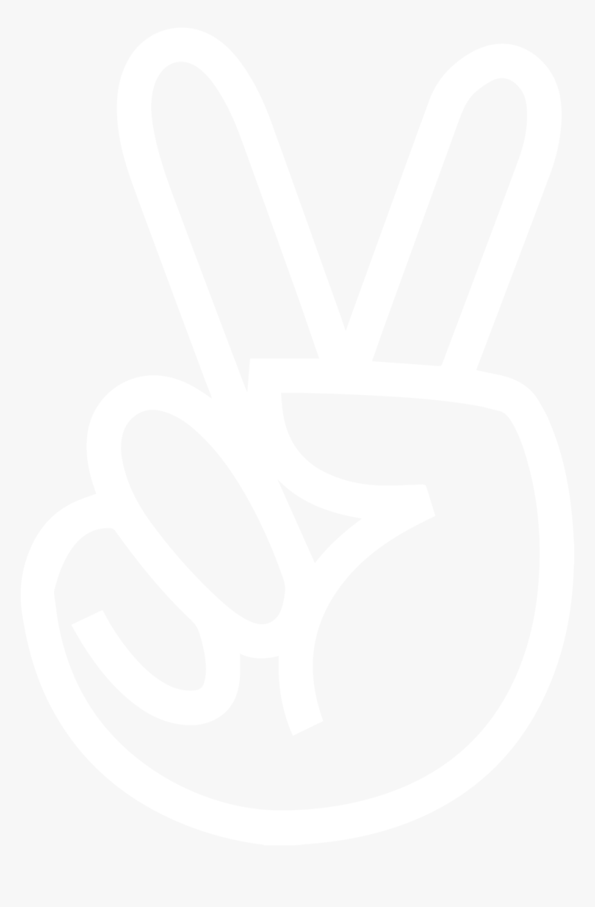 White Peace Sign - Ihg Logo White Png, Transparent Png