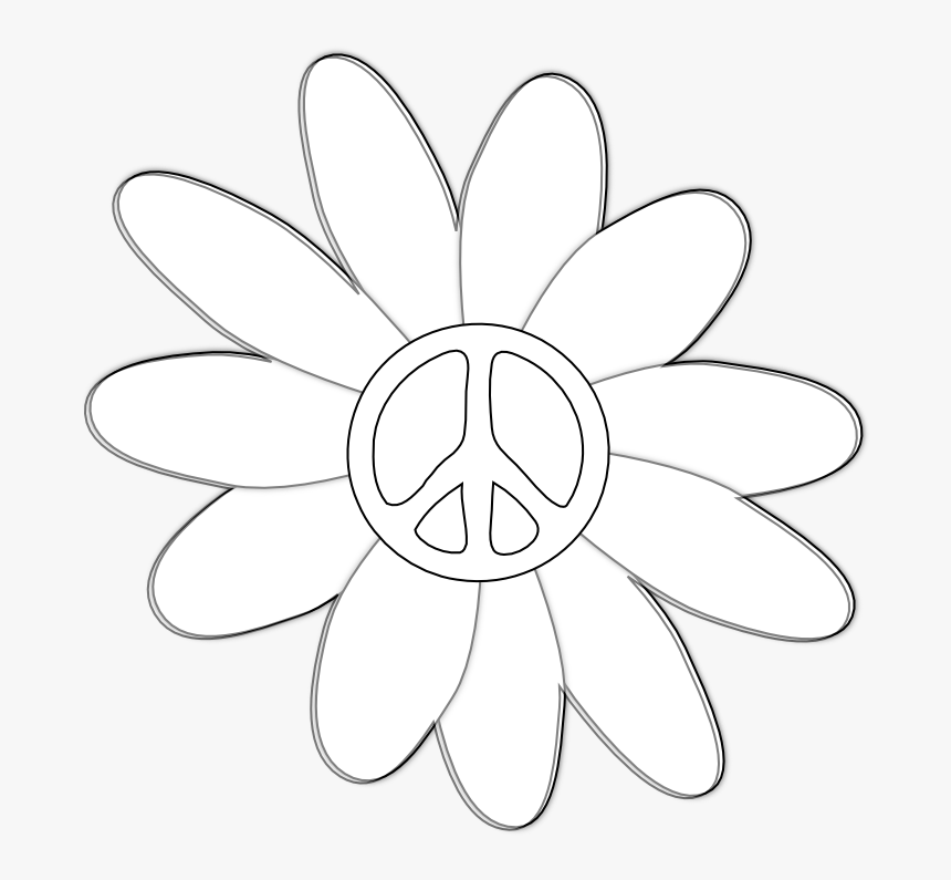 Transparent White Peace Sign Png - Maratón De Medellín 2019, Png Download