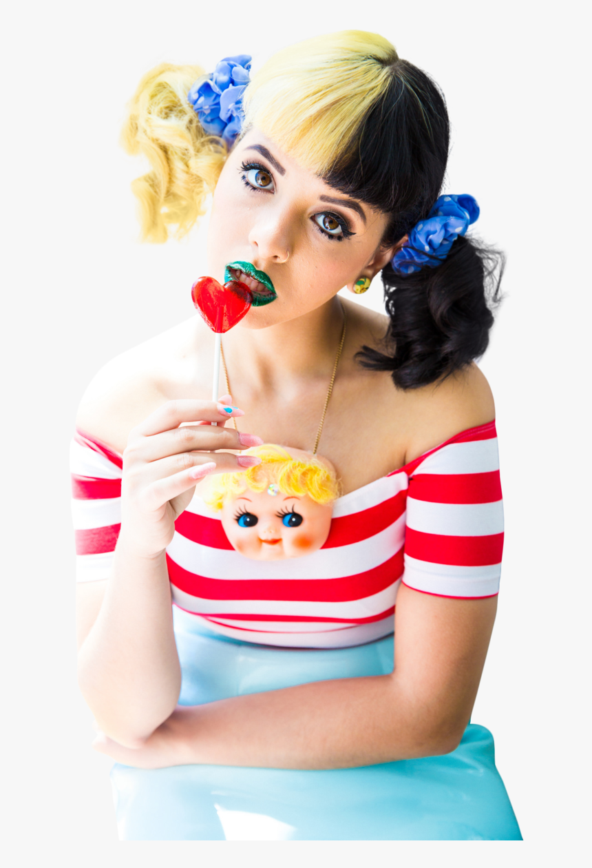 Melanie Martinez Eating Candy, HD Png Download