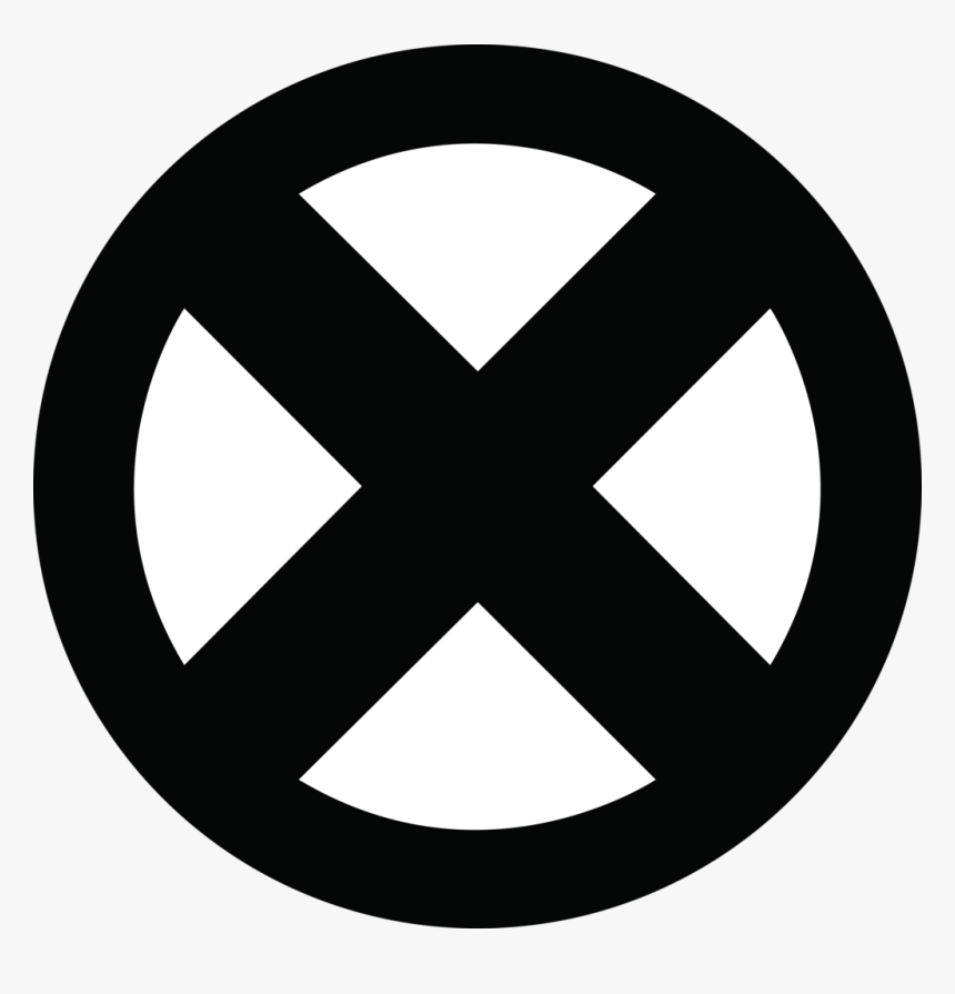 Peace Sign Clipart - X Men Logo Png, Transparent Png