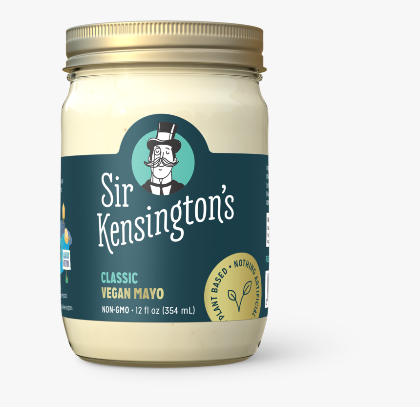 Sk Ps Vegan Mayo Classic 12oz Front - Sir Kensington Vegan Mayo, HD Png Download