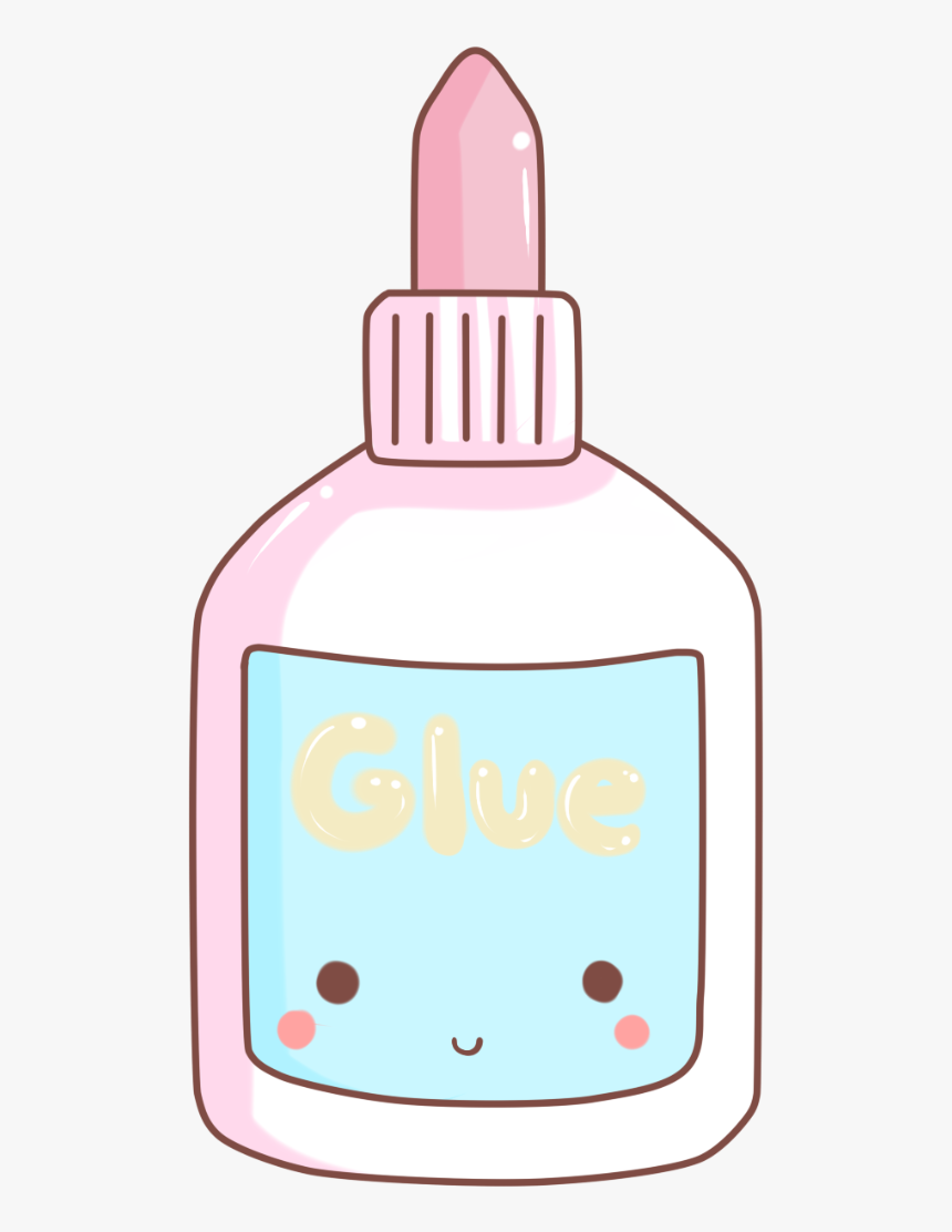 Kawaii Glue Bottle Png , Png Download, Transparent Png