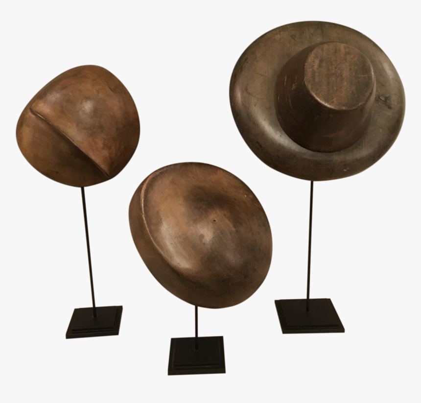 Set Of 3 French Millinary Hat Molds, HD Png Download