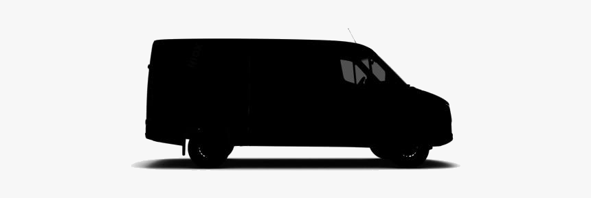 Mercedes Benz Cargo Van Png Cartoon - Compact Van, Transparent Png