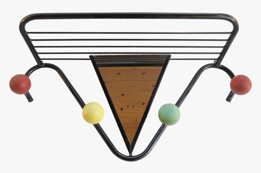 French Mid Century Mirror, Coat And Hat Rack - Ladder Golf, HD Png Download