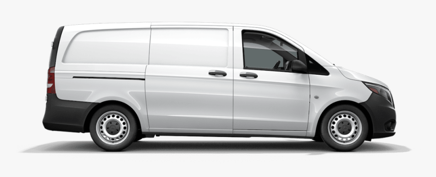 White Mercedes Metris, HD Png Download