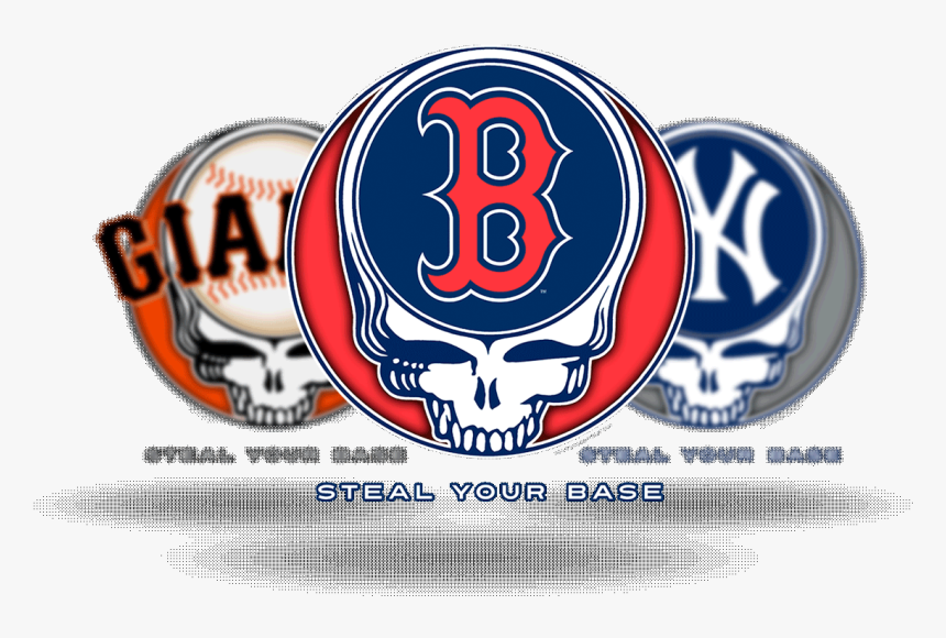 New Grateful Dead Steal Your Base Mlb Baseball Tees - Emblem, HD Png Download