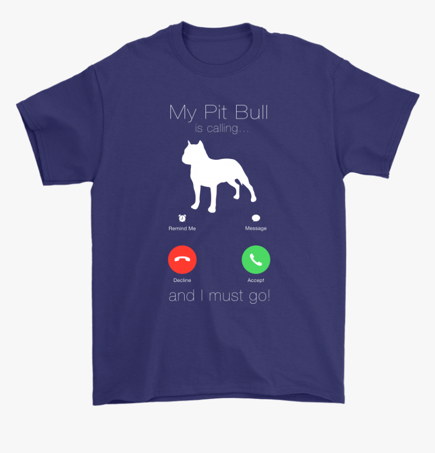 My Pit Bull Is Calling And I Must Go Incoming Call - Celine Dion Satanic Clothes, HD Png Download