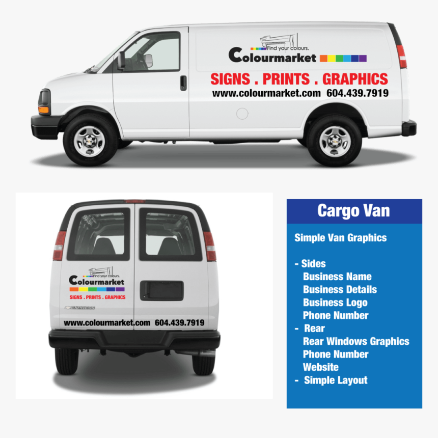 Car Signs - Car Graphics - Truck Signs - Van Signs - Custom Cut Magnet For Cars, HD Png Download